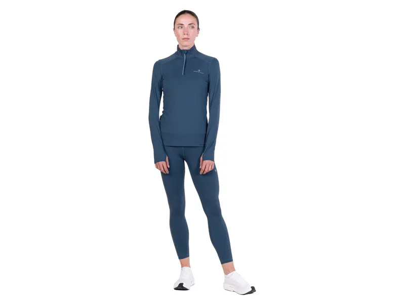 Ronhill Core Thermal 1/2 Zip Womens in Evening Haze-5