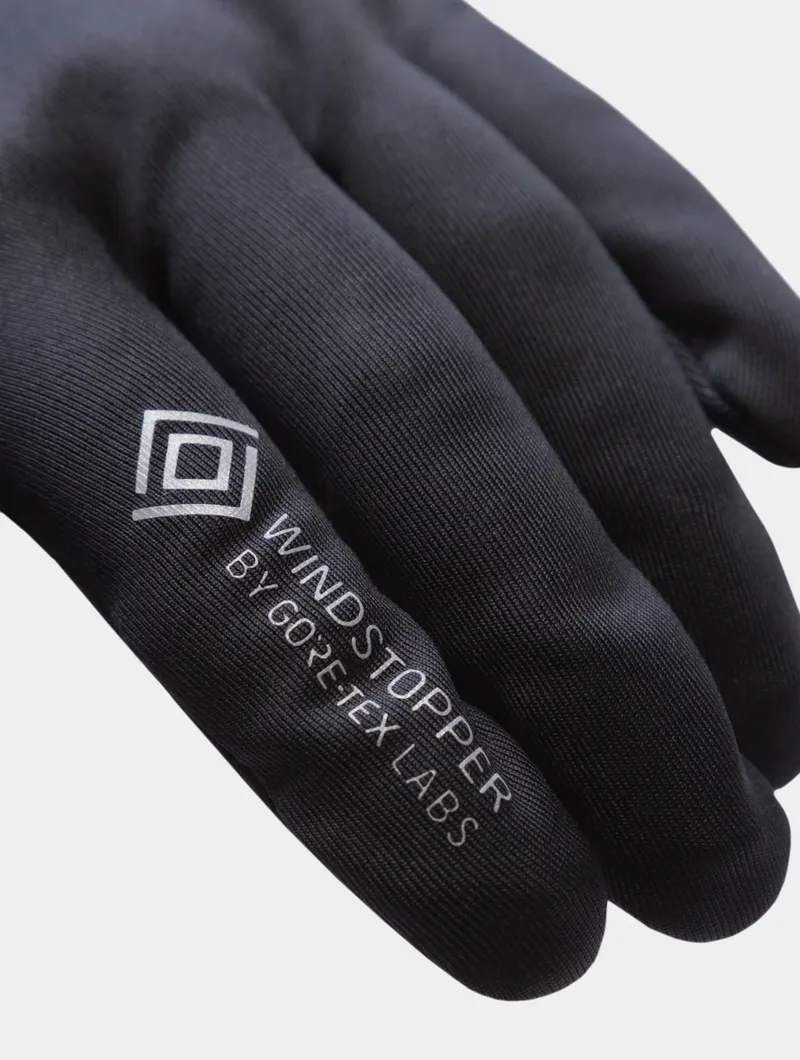 Ronhill Gore-Tex Windstopper Glove in All Black-4