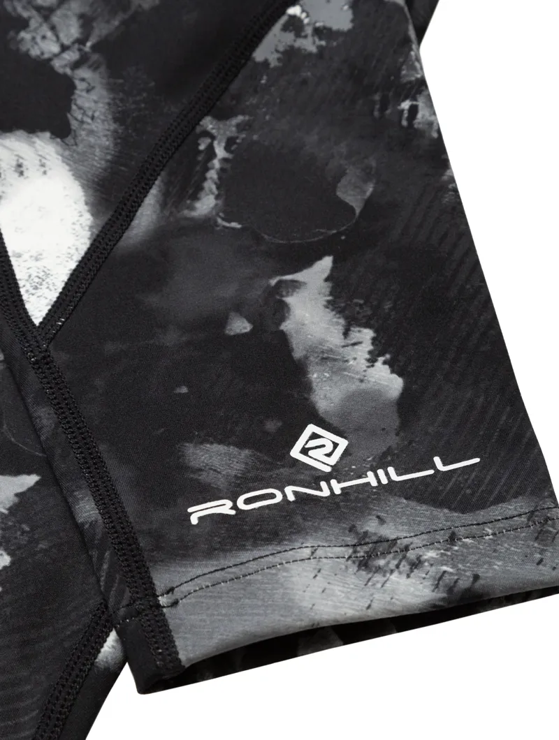 Ronhill Tech Tight Womens in Black Ink Drop-5