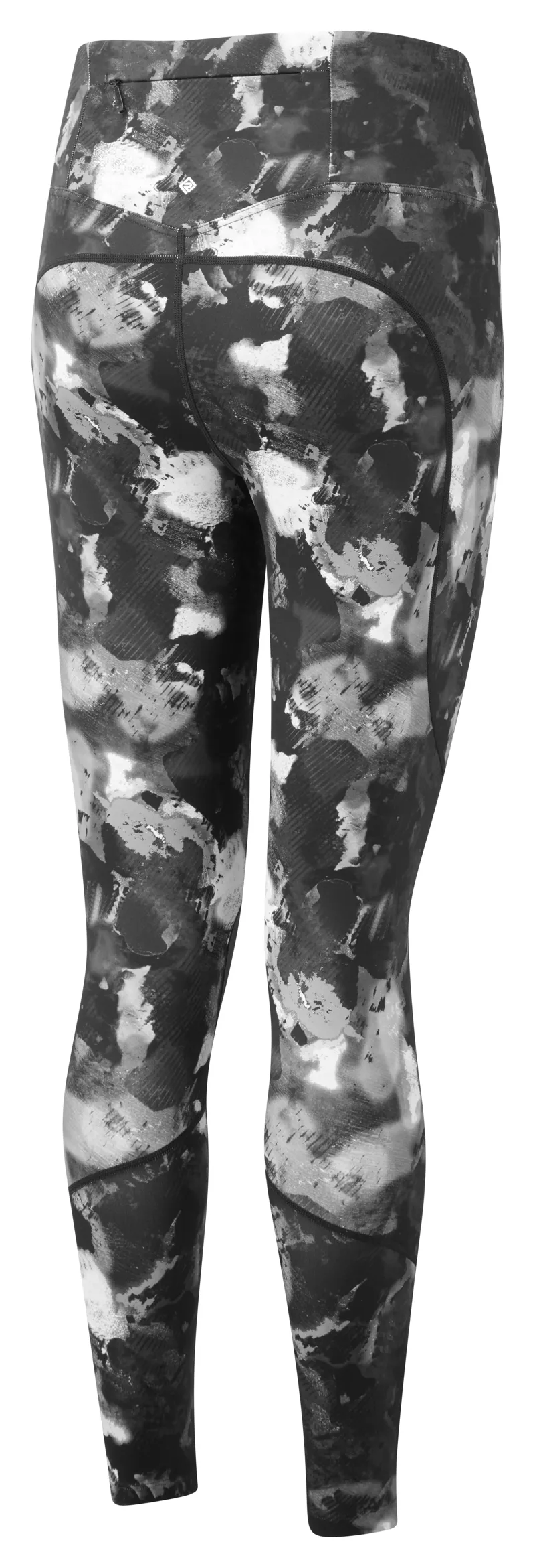 Ronhill Tech Tight Womens in Black Ink Drop-1