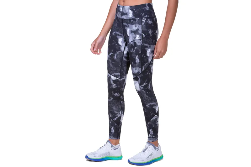 Ronhill Tech Tight Womens in Black Ink Drop-8