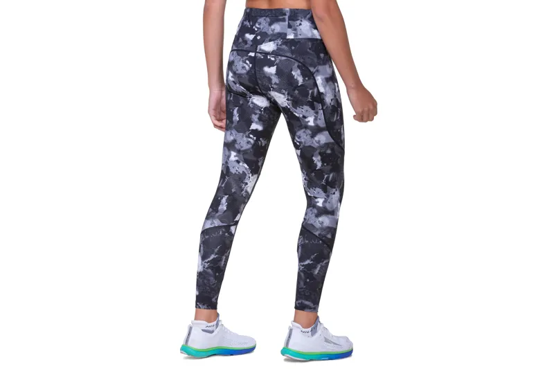 Ronhill Tech Tight Womens in Black Ink Drop-9