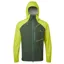 Ronhill Tech Fortify Jacket Mens in Dark Sage/Acid