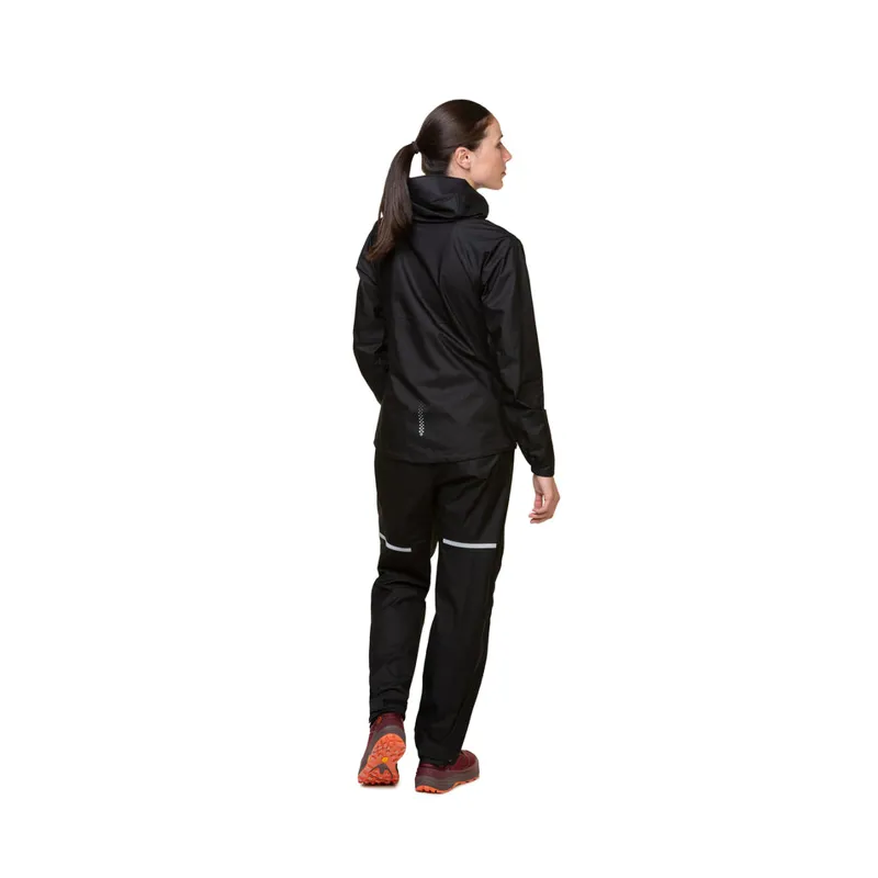 Ronhill Tech Fortify Jacket Womens in All Black-3