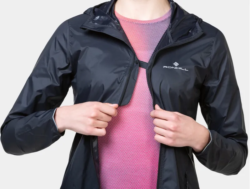 Ronhill Tech All-Terrain Jacket Mens in All Black-8