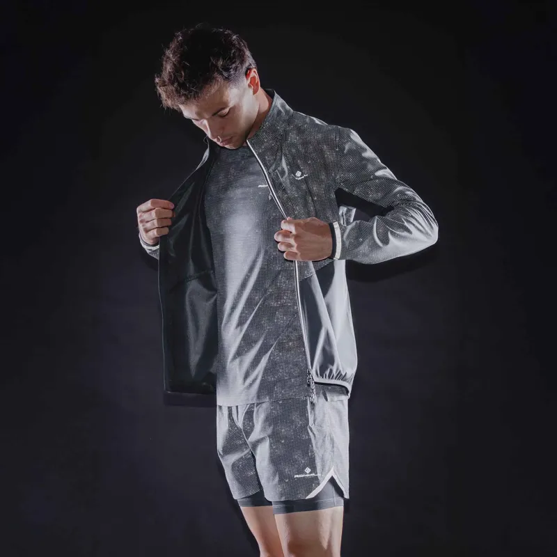 Ronhill Tech Reflect Lux Jacket Mens in Black/Reflect-9