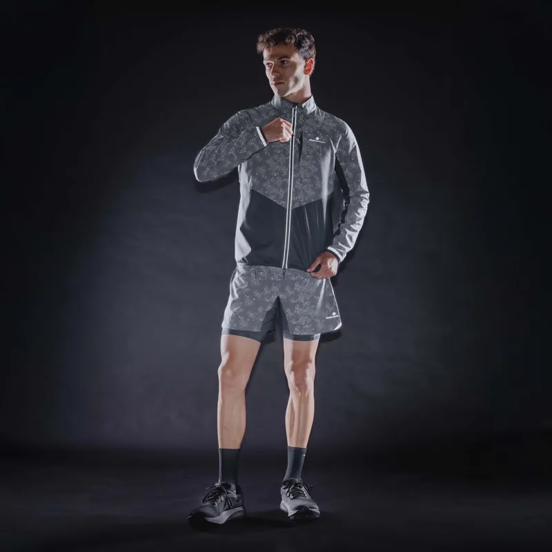 Ronhill Tech Reflect Lux Jacket Mens in Black/Reflect-6