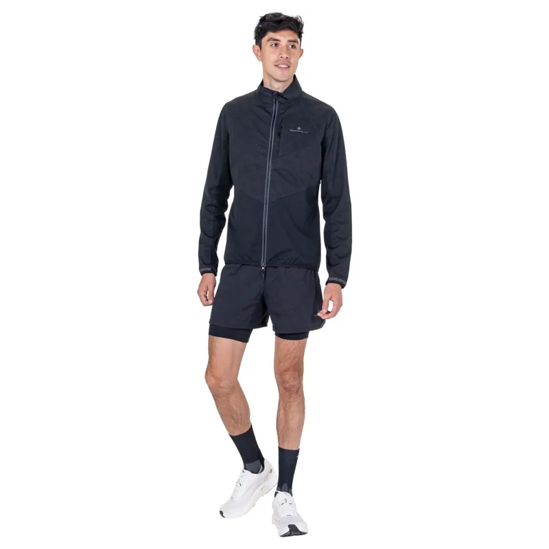 Ronhill Tech Reflect Lux Jacket Mens in Black/Reflect