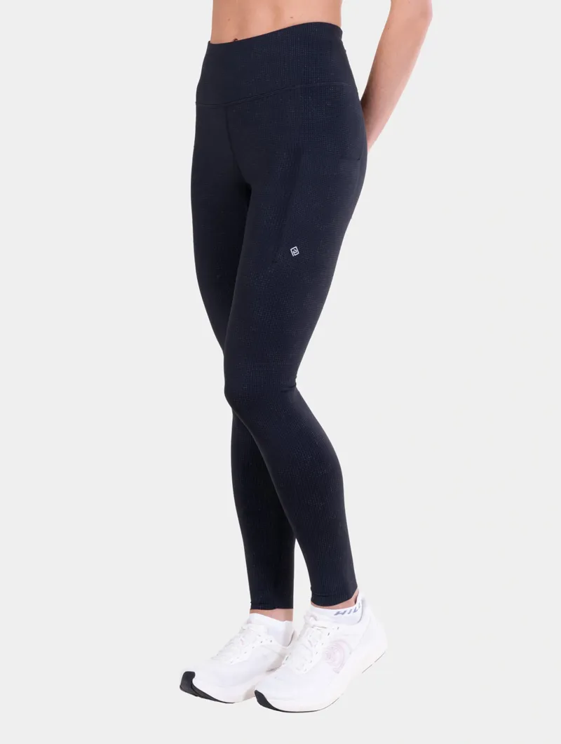 Ronhill Women's Tech Reflect Lux Tights in Black/Reflect-3