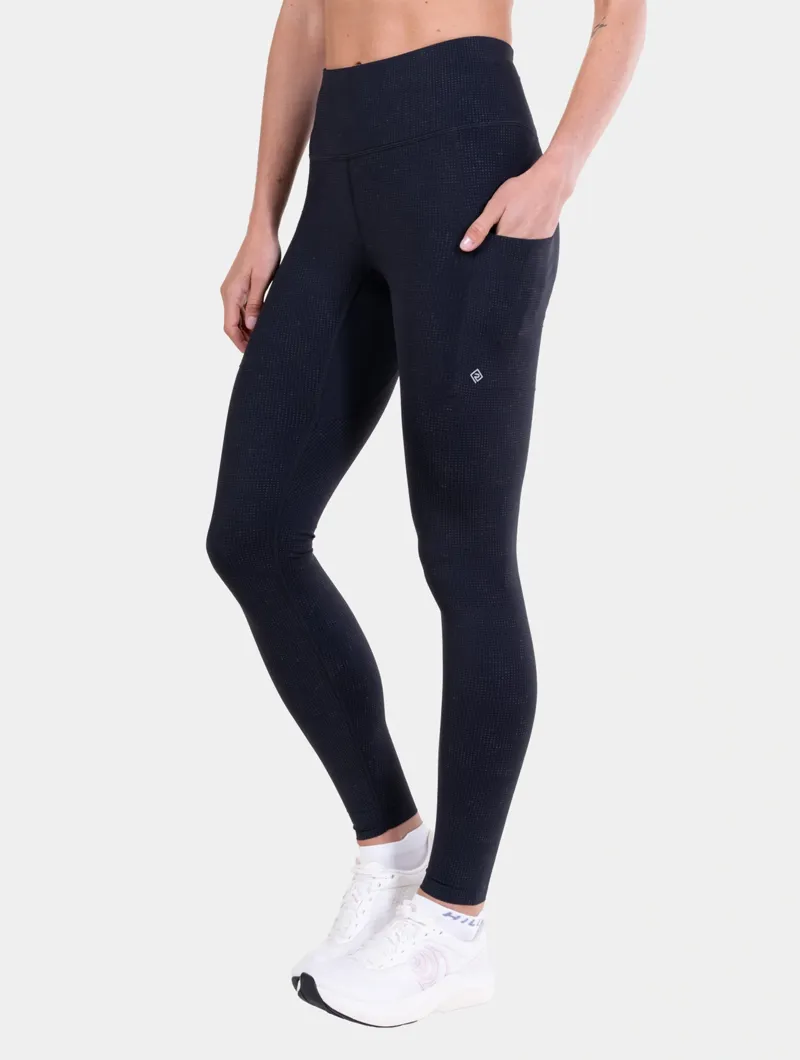 Ronhill Women's Tech Reflect Lux Tights in Black/Reflect-4