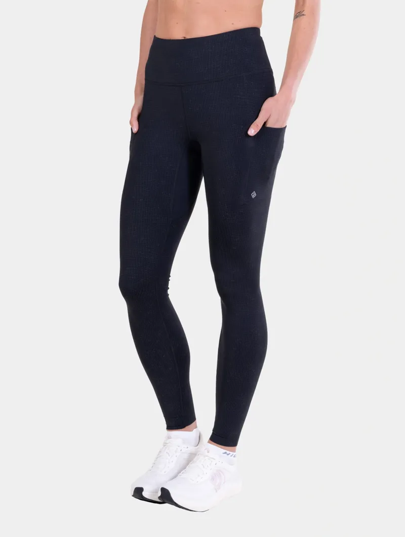Ronhill Women's Tech Reflect Lux Tights in Black/Reflect-6