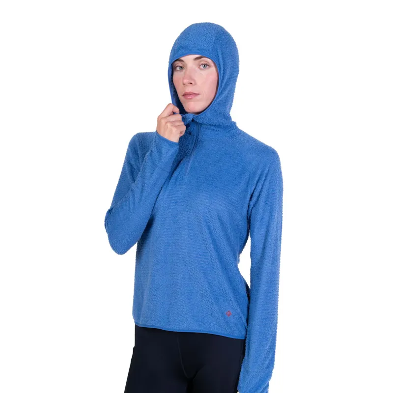 Ronhill Tech Winter Primaloft Hoodie Womens in Lumiere/Sumac-3