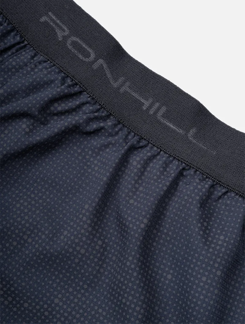 Ronhill Mens Tech Reflect Lux 5 Inch 2 in 1 Shorts in Black/Reflect-12