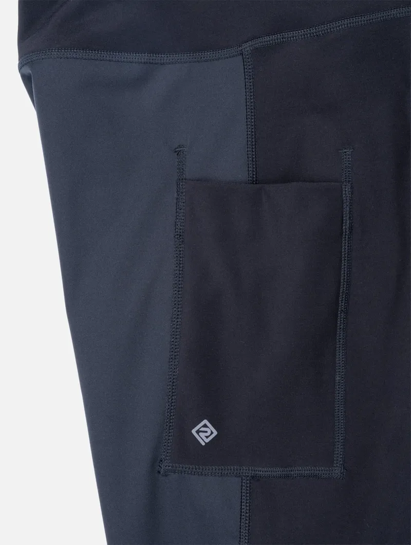 Ronhill Tech Wind Block Tights Womens in All Black-10