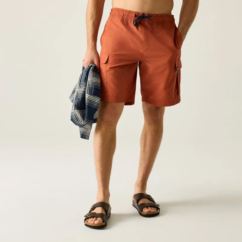 Regatta Blanmont Swim Shorts Men's in Brick-2