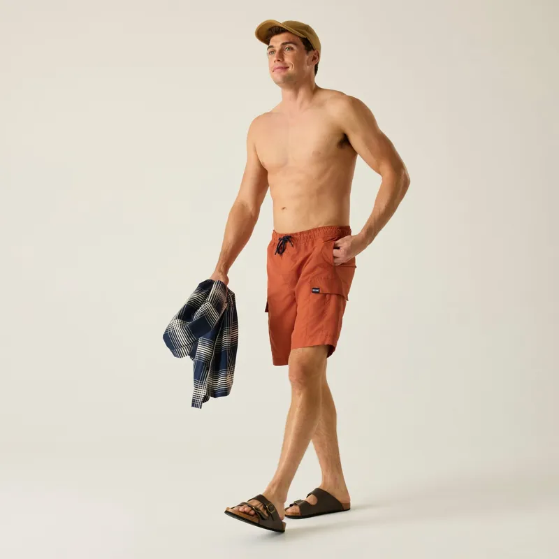 Regatta Blanmont Swim Shorts Men's in Brick-4