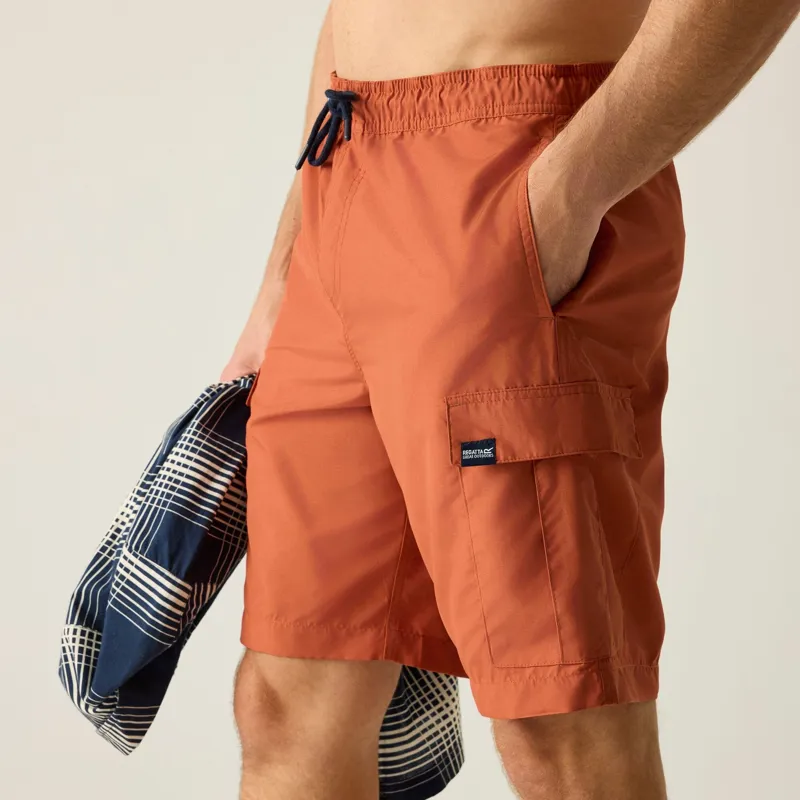 Regatta Blanmont Swim Shorts Men's in Brick-6