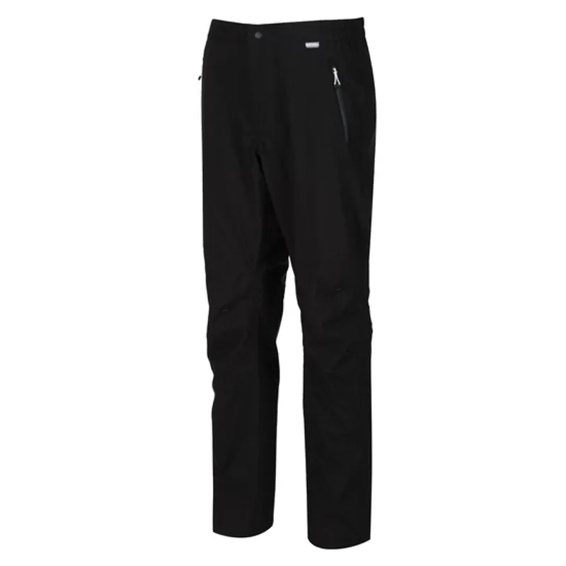 Regatta Mens Highton Stretch Overtrousers Short Leg in Black-2