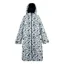 Regatta Adults Waterproof Robe Unisex in Navy/White Large Floral