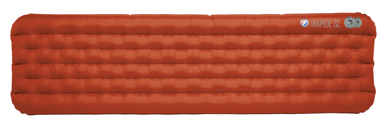 Big Agnes Rapide SL Insulated Sleeping Pad 20x72 Regular in Orange