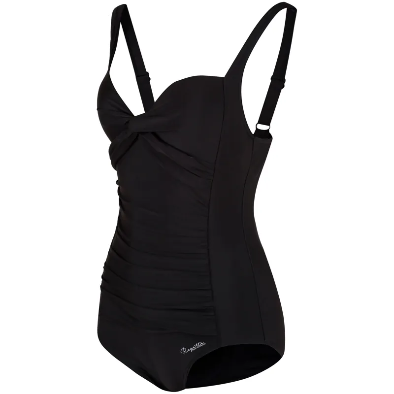 Regatta Sakari Tummy Control Costume Womens in Black-3