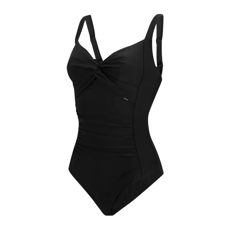 Regatta Sakari Tummy Control Costume Womens in Black-2