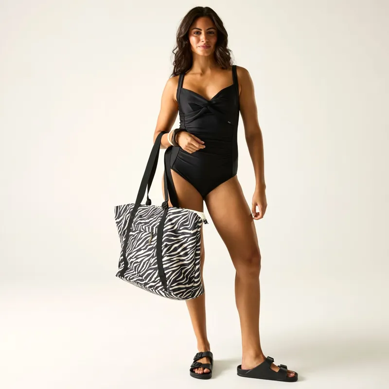 Regatta Sakari Tummy Control Costume Womens in Black-6
