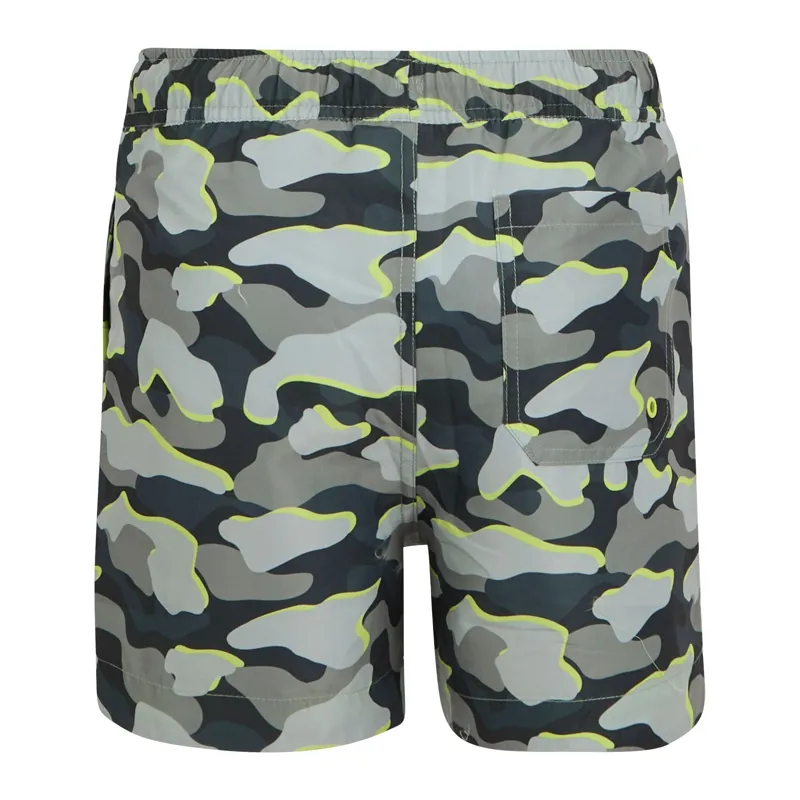 Regatta Skander Swim Short Kids in Dark Storm Camo-1