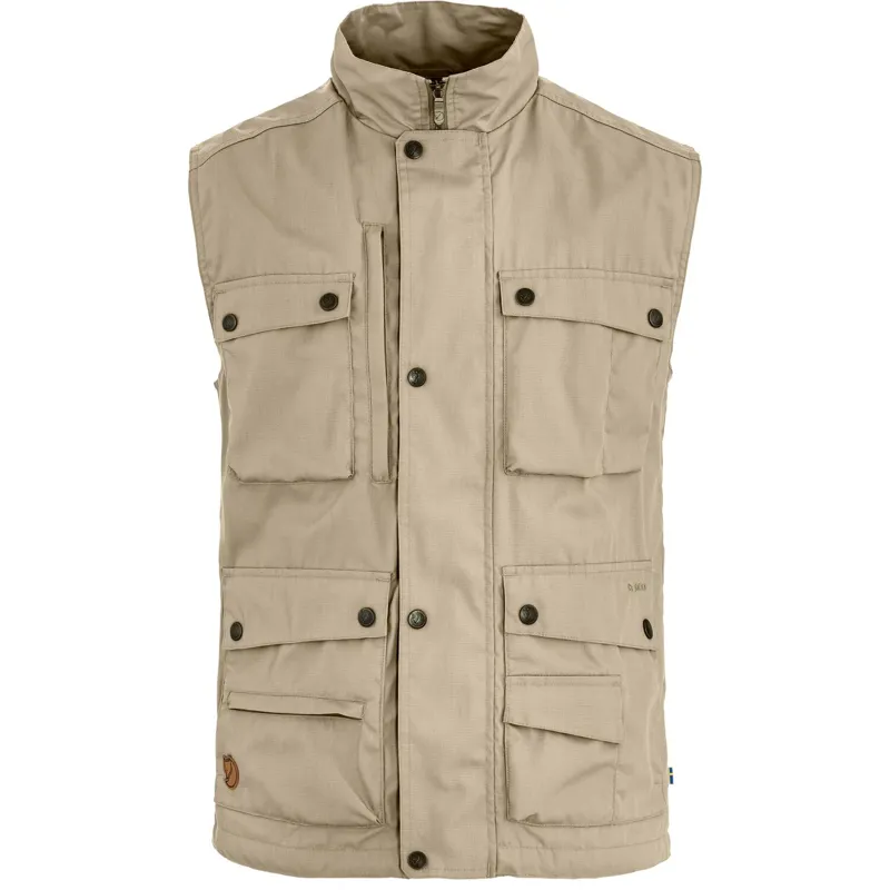 Fjallraven Reporter Lite Vest Mens in Fossil