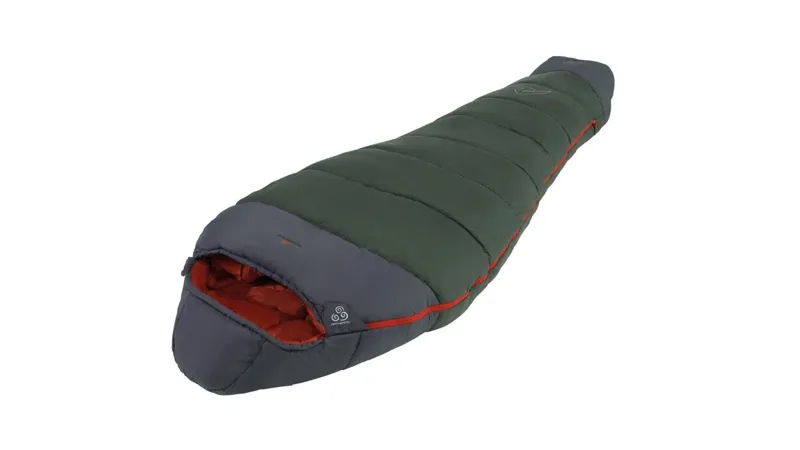 Robens Glacier III Right Hand Zip Sleeping Bag in Green