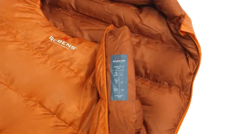 Robens Scoria UL -6C Regular Sleeping Bag in Orange-2