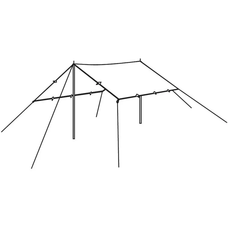 Robens Tarp 3x3m for Route Tent in Blue-3