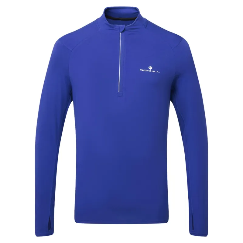 Ronhill Core Thermal 1/2 Zip Men's in Dark Cobalt/Bright White
