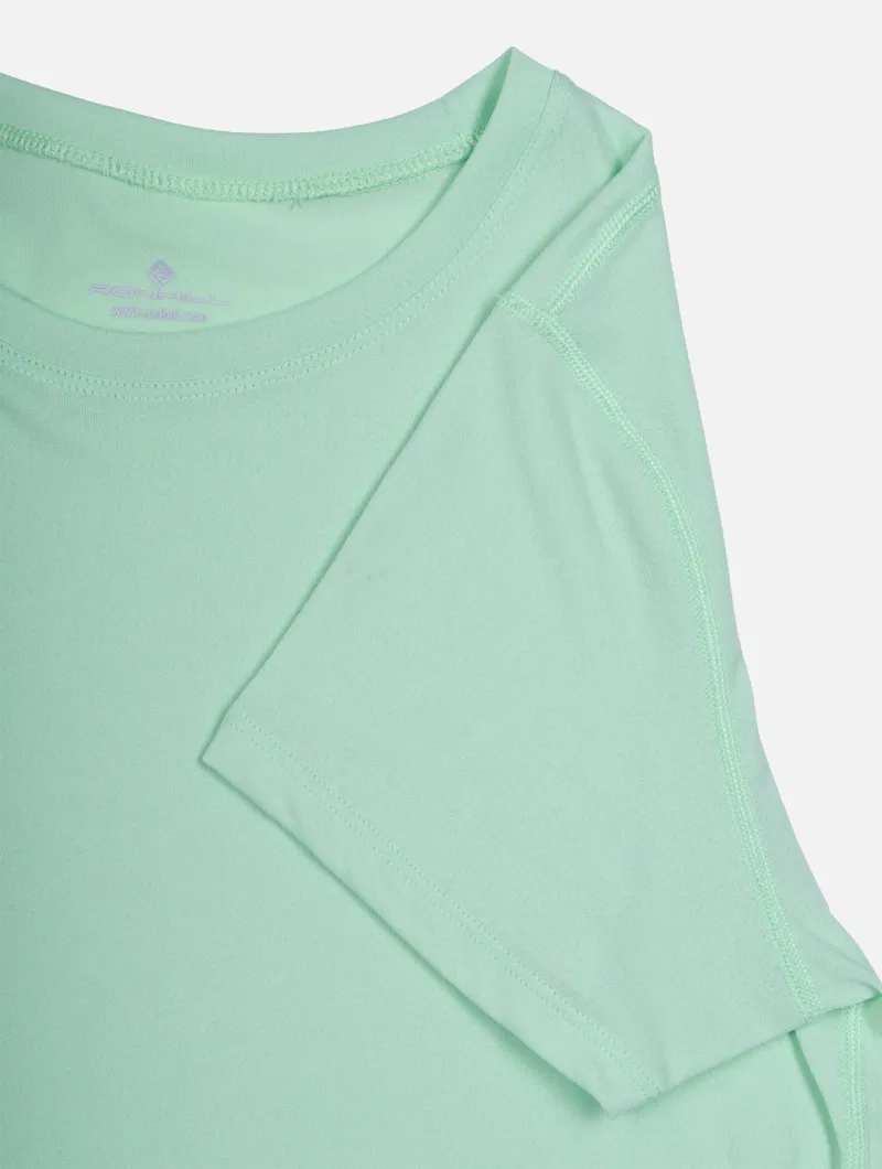 Ronhill Core Short Sleeve Tee Womens in Seafoam/Laurel-6