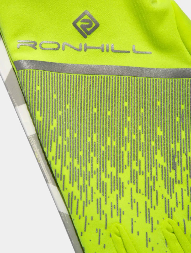 Ronhill Reflect Glove in Fluo Yellow/Reflect-1