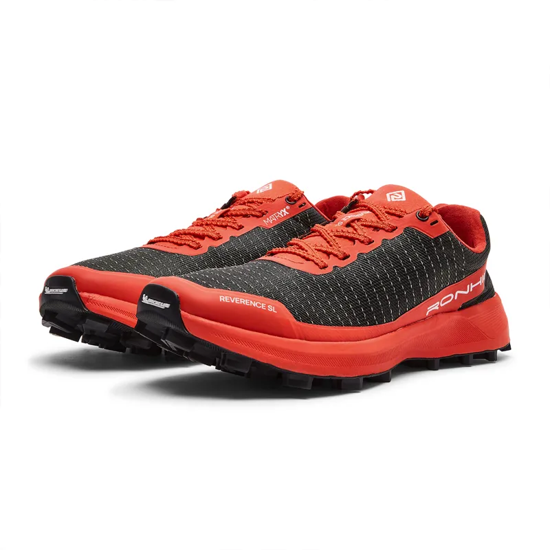 Ronhill Reverence SL Mens in Black/Red-2