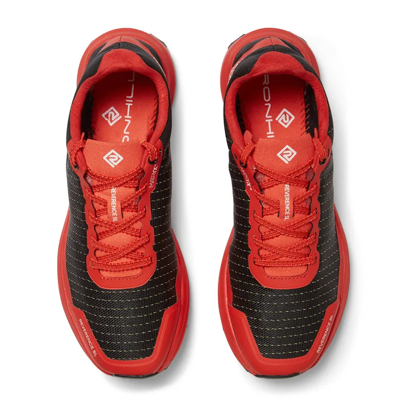 Ronhill Reverence SL Womens in Black/Red-5