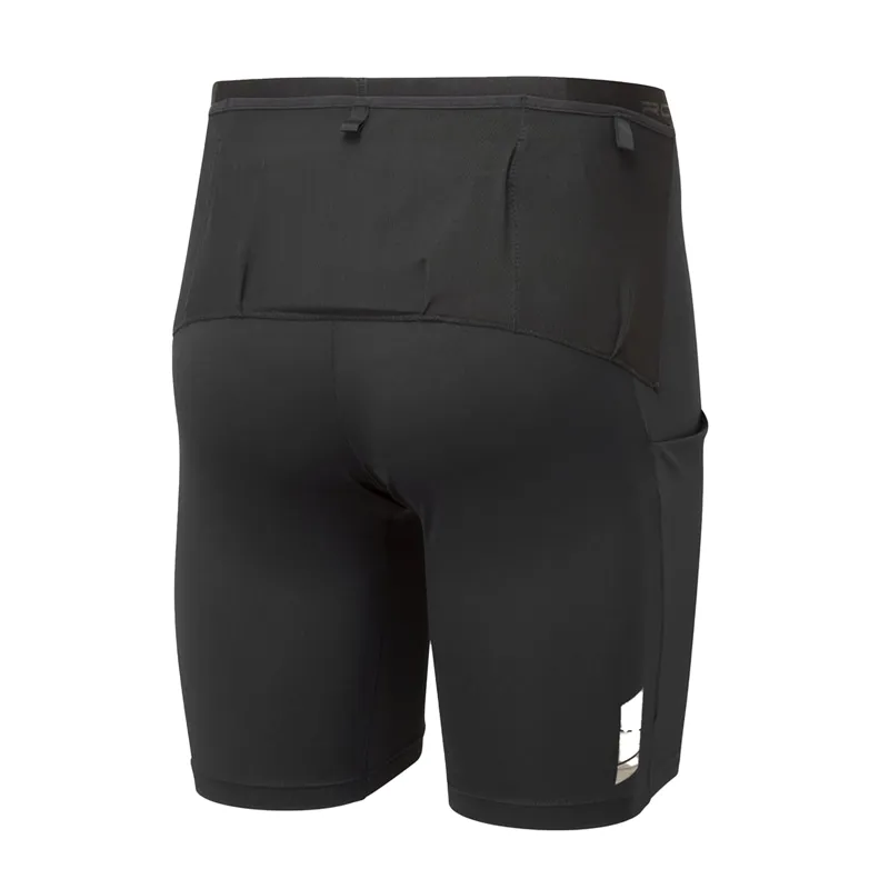 Ronhill Tech All-Terrain 8 Inch Stretch Short Mens in All Black-1
