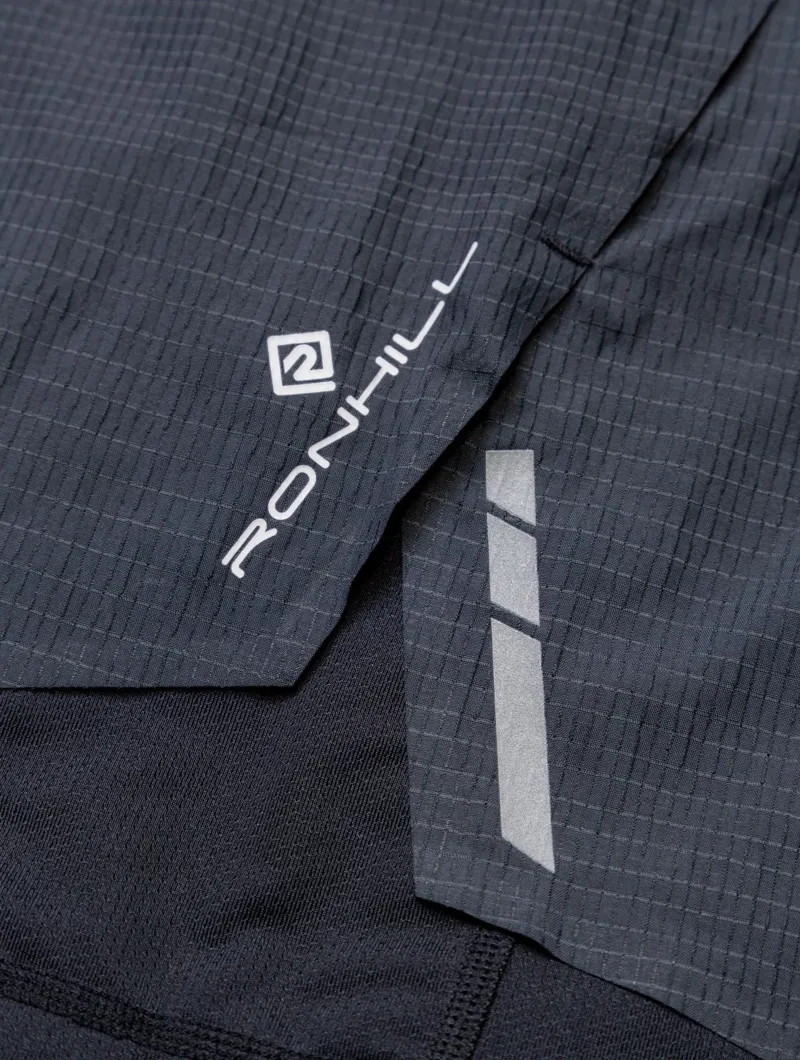 Ronhill Tech Race Twin Short Men's in All Black-7