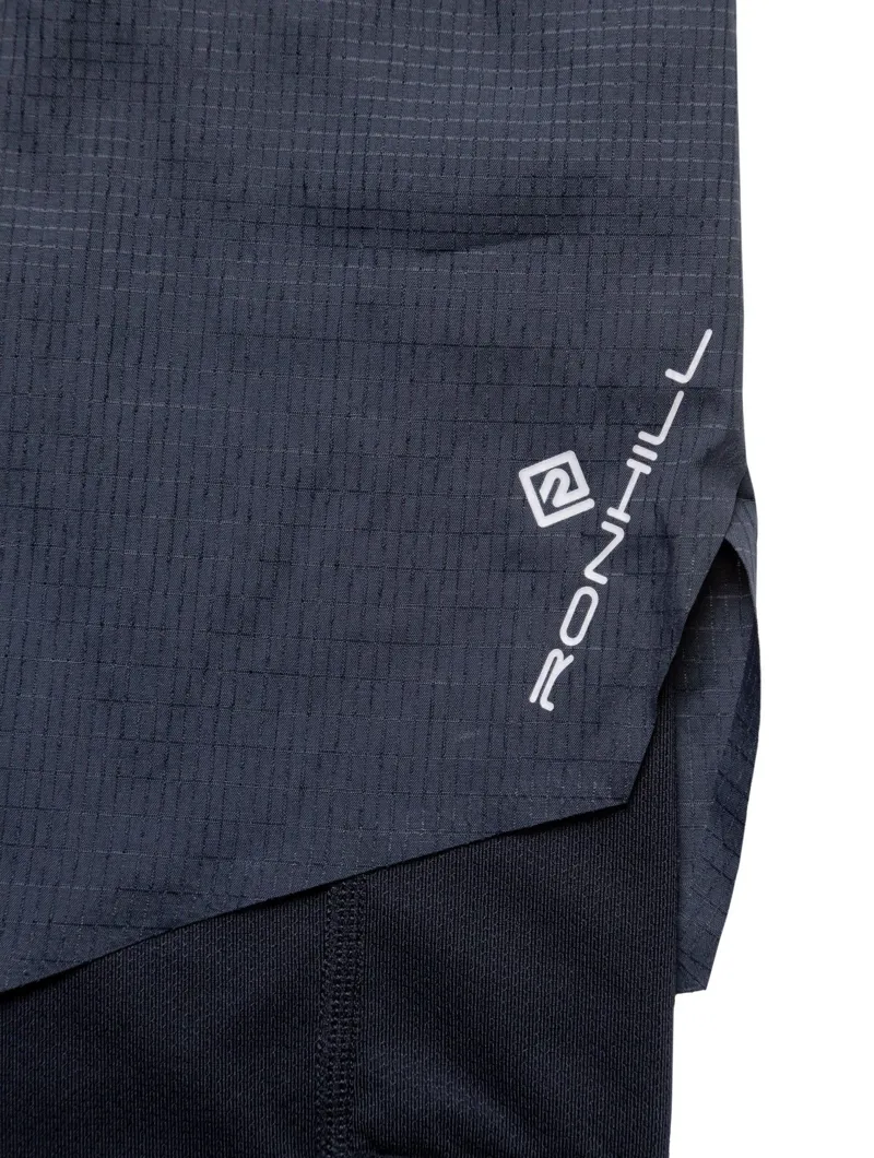 Ronhill Tech Race Twin Short Men's in All Black-5