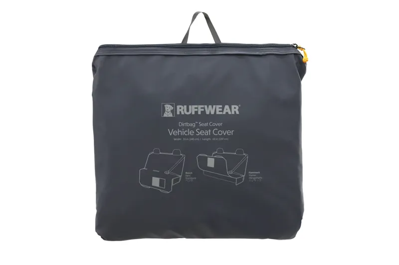 Ruffwear Dirtbag Dog Car Seat Cover in Basalt Gray-2