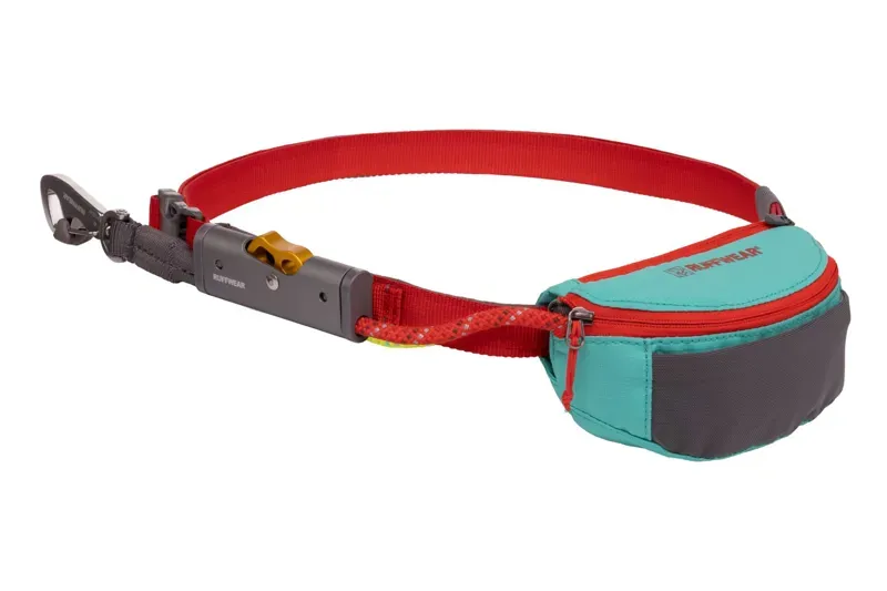 Ruffwear Hitch Hiker Leash in Aurora Teal-9