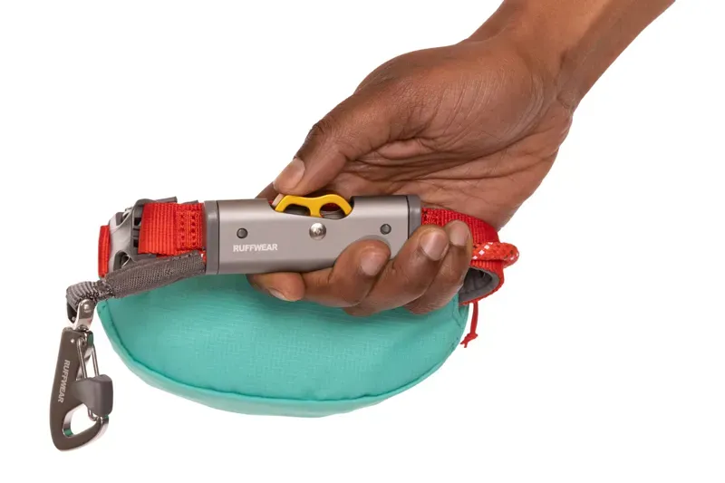 Ruffwear Hitch Hiker Leash in Aurora Teal-3