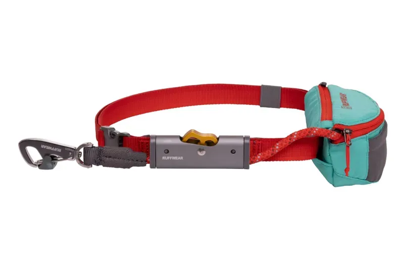 Ruffwear Hitch Hiker Leash in Aurora Teal-10