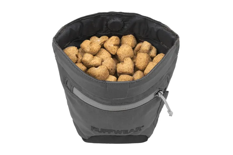 Ruffwear Treat Trader Dog Treat Pouch Medium in Granite Gray-1