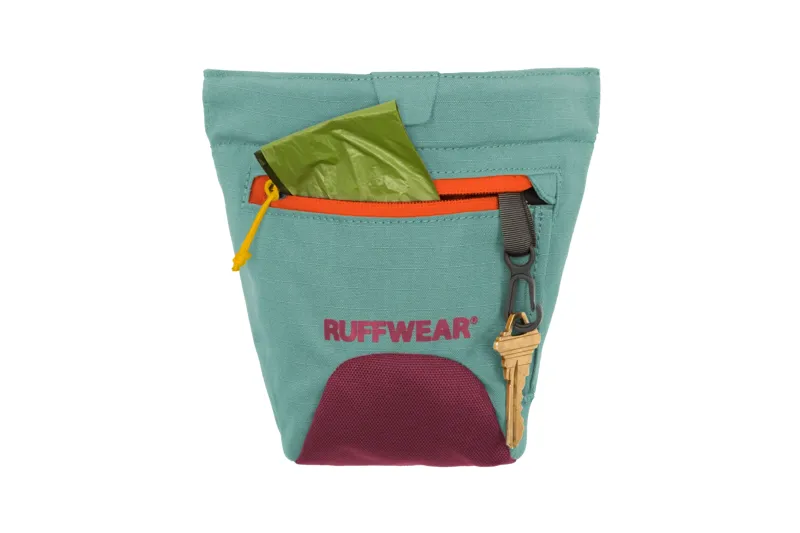 Ruffwear Treat Trader Dog Treat Pouch Medium in River Rock Green-3