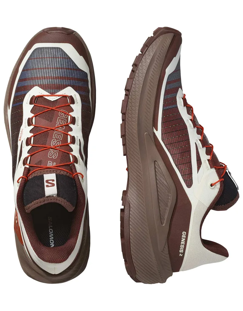 Salomon Genesis 2 Mens in Vanilla Ice/Iron/Lava Falls-4