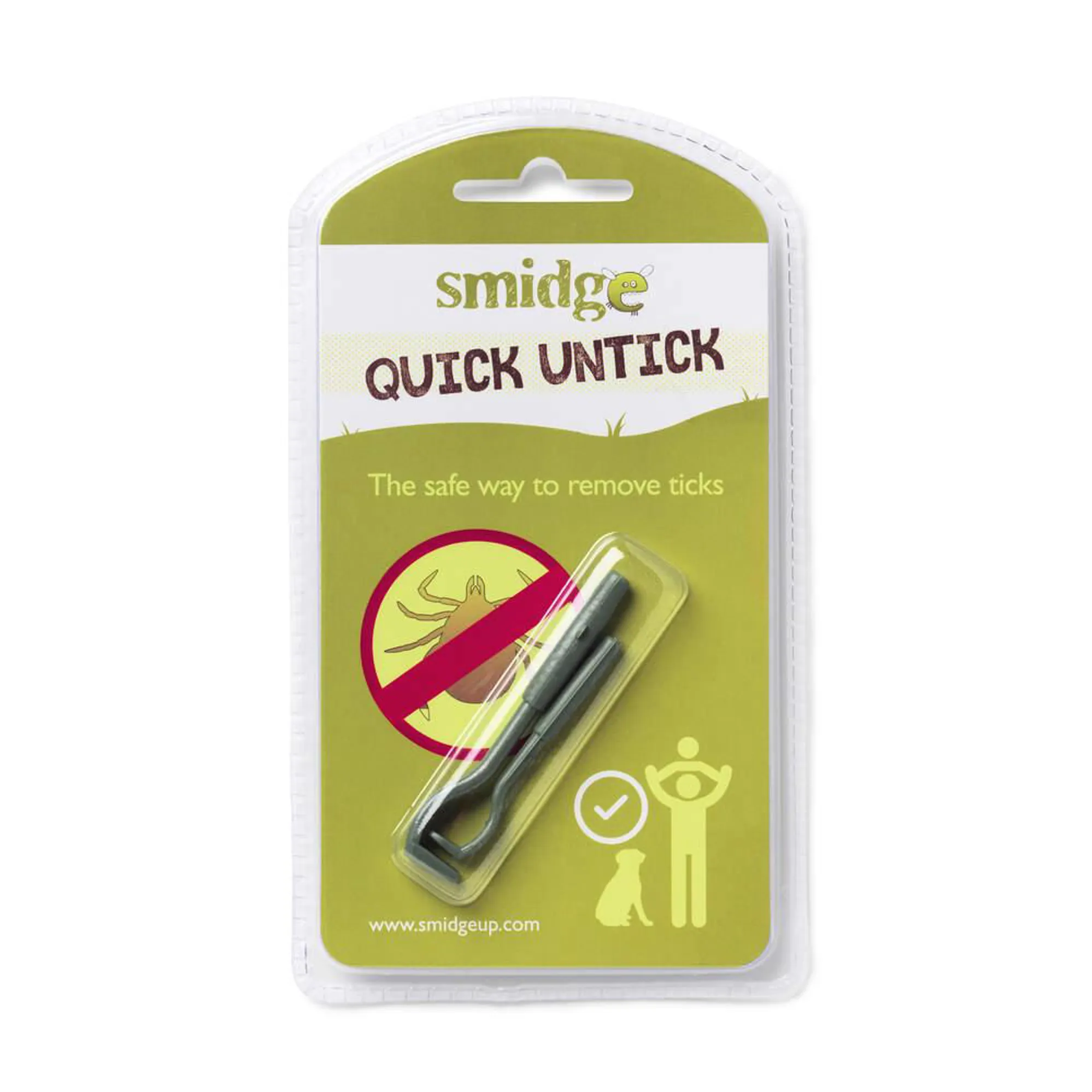 Smidge Quick Untick Hooks safe and effective tick removal hook