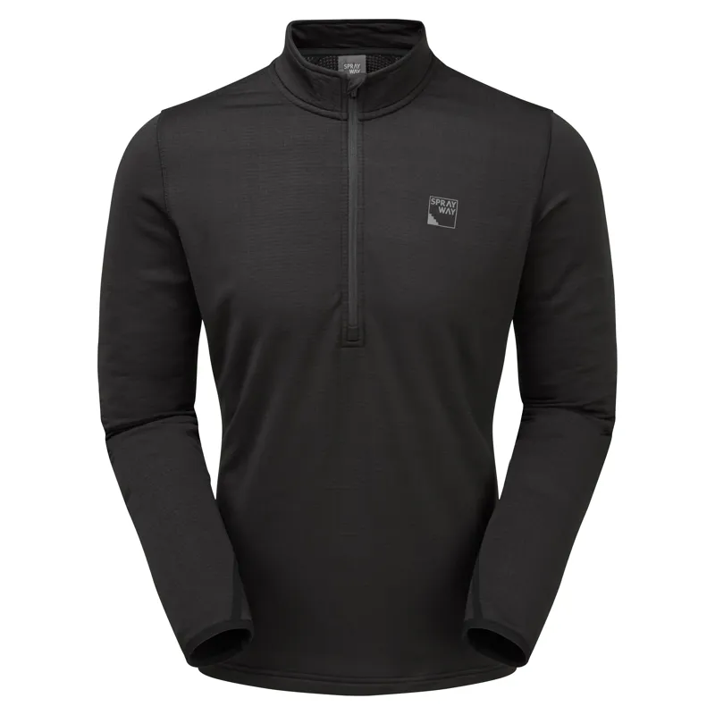 Sprayway Dornie Half Zip Mens in Black