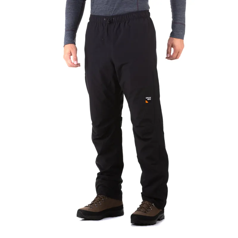 Sprayway Walking Rainpant Mens in Black-2